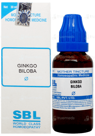 Sbl Ginkgo Biloba Q Mother Tincture 30Ml